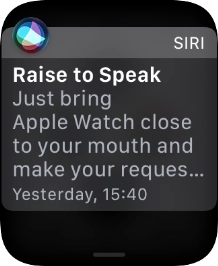 Press the required notification to open it. Press the required notification to open it.