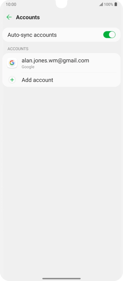 Slide your finger upwards starting from the bottom of the screen to return to the home screen.