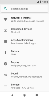 Press Apps & notifications.