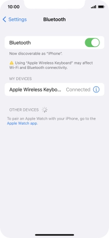 Slide your finger upwards starting from the bottom of the screen to return to the home screen.