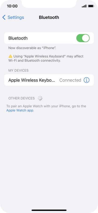 Slide your finger upwards starting from the bottom of the screen to return to the home screen.