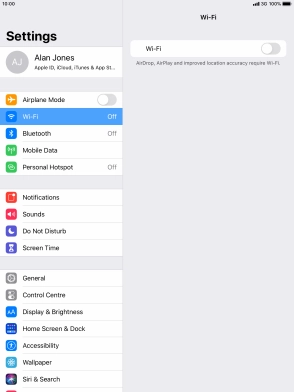 Press the indicator next to Press the indicator next to