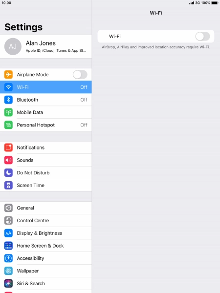 Press the indicator next to Press the indicator next to