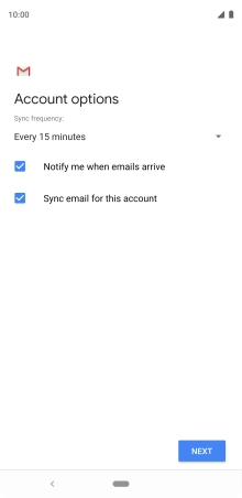 Press the drop down list below 