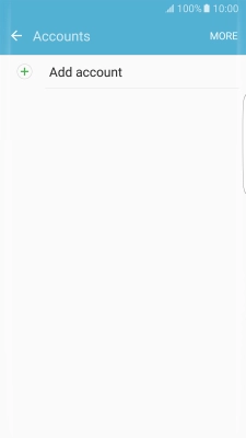 Press Add account.