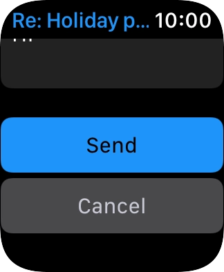 Press Send. Press Send.