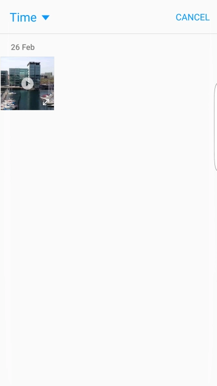 Press the drop down list in the top left corner of the screen. Press the drop down list in the top left corner of the screen.