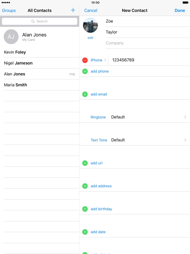 Press add email and key in the required email address. Press add email and key in the required email address.