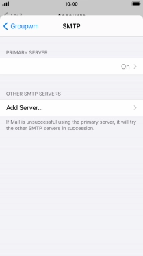 Press the field below 