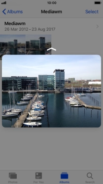 Drag the picture upwards.