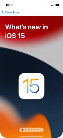 Slide your finger upwards starting from the bottom of the screen to return to the home screen.