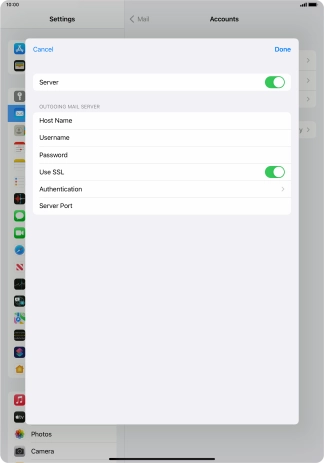 Press the indicator next to Press the indicator next to