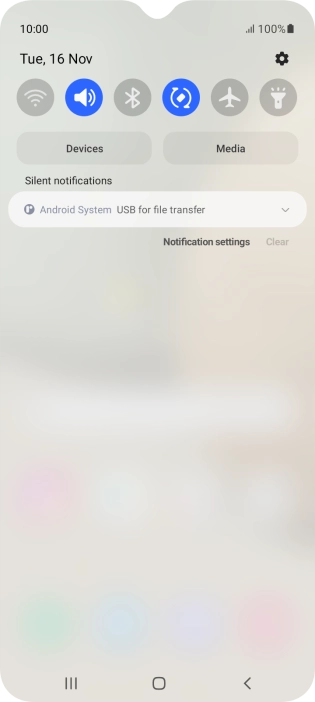 Press Android System.