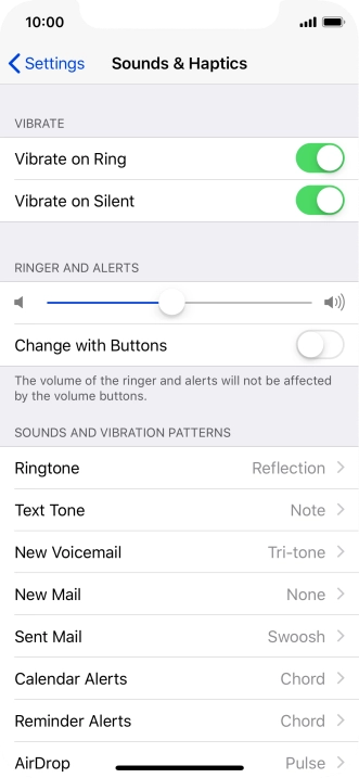 Press Ringtone.