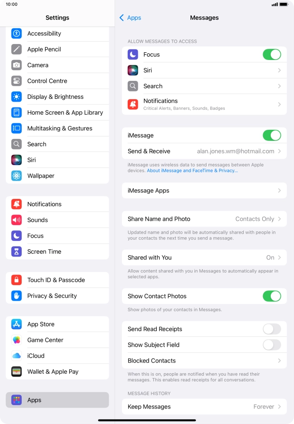 Slide your finger upwards starting from the bottom of the screen to return to the home screen.
