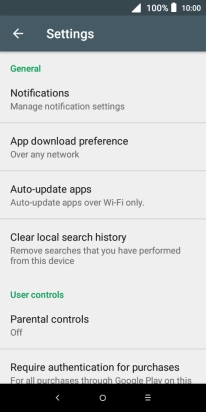 Press Auto-update apps.