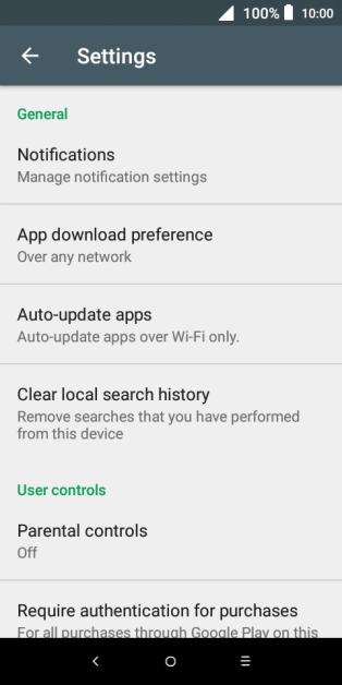 Press Auto-update apps.