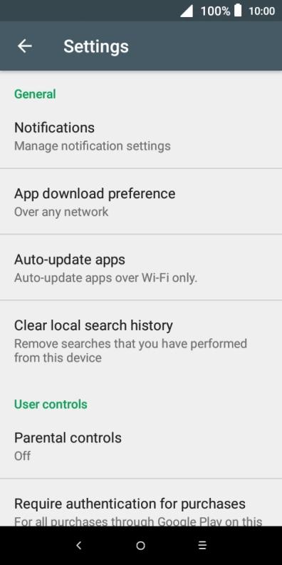 Press Auto-update apps.