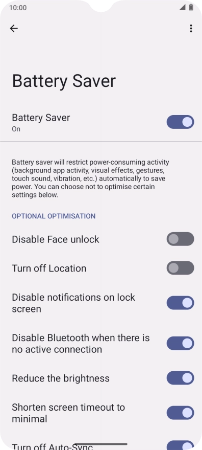 Slide your finger upwards starting from the bottom of the screen to return to the home screen.