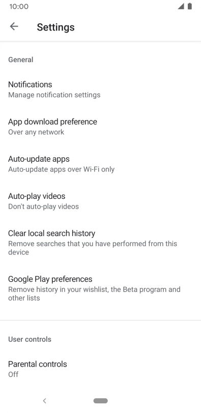 Press Auto-update apps.