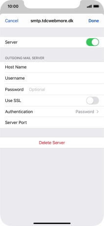 Press Authentication.