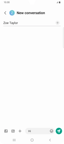 Press the picture icon. Press the picture icon.