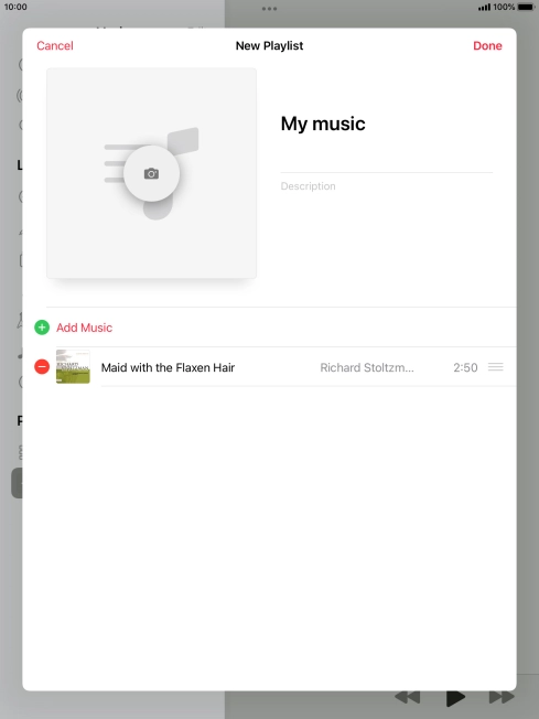 Press Done. Press Done.