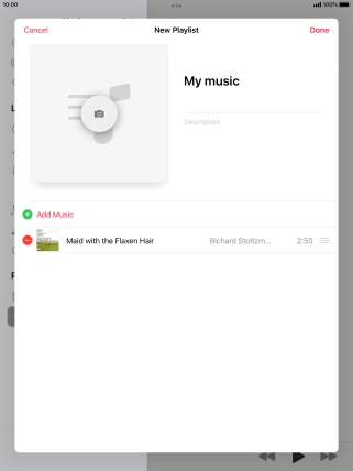 Press Done. Press Done.