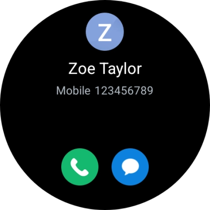 Press the call icon. Press the call icon.