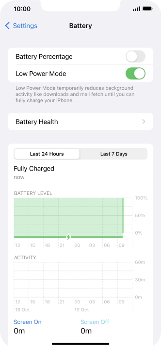 Slide your finger upwards starting from the bottom of the screen to return to the home screen.