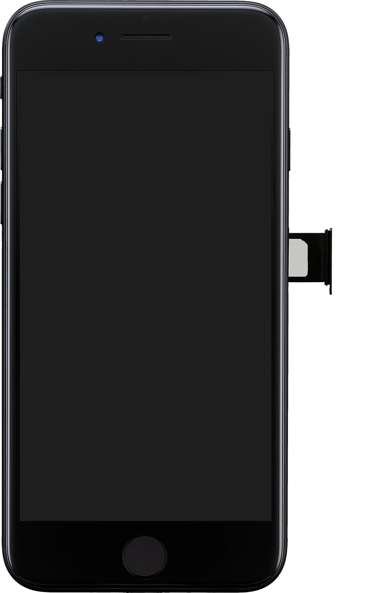 Slide the SIM holder into your phone.