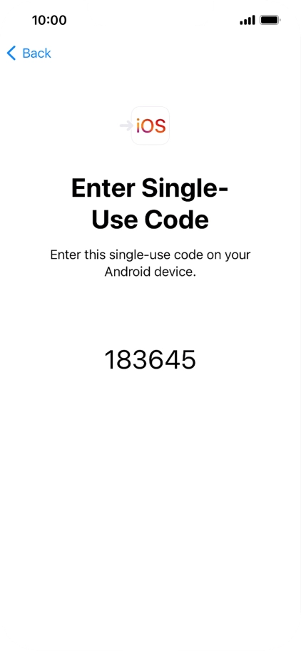 Follow the instructions on the screen and in the 
