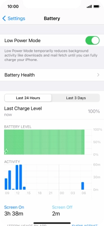 Slide your finger upwards starting from the bottom of the screen to return to the home screen.