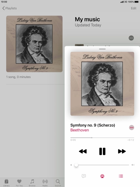 Press arrow right to go to the next audio file. Press arrow right to go to the next audio file.