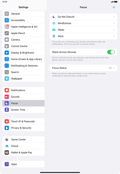 Press Do Not Disturb. Press Do Not Disturb.
