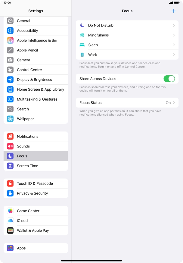Press Do Not Disturb. Press Do Not Disturb.