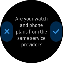 Press the confirm icon and follow the instructions on the screen to set up mobile data. Press the confirm icon and follow the instructions on the screen to set up mobile data.