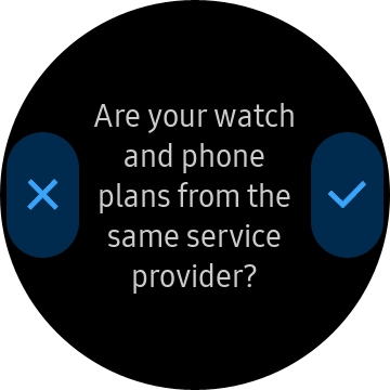 Press the confirm icon and follow the instructions on the screen to set up mobile data. Press the confirm icon and follow the instructions on the screen to set up mobile data.
