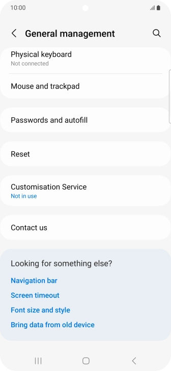 Press Reset. Press Reset.