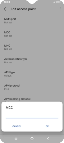 Key in 505 and press OK. Key in 505 and press OK.