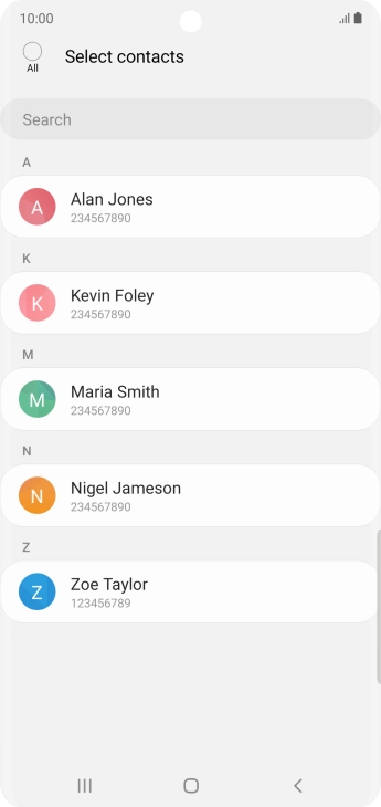 Press the field above Press the field above