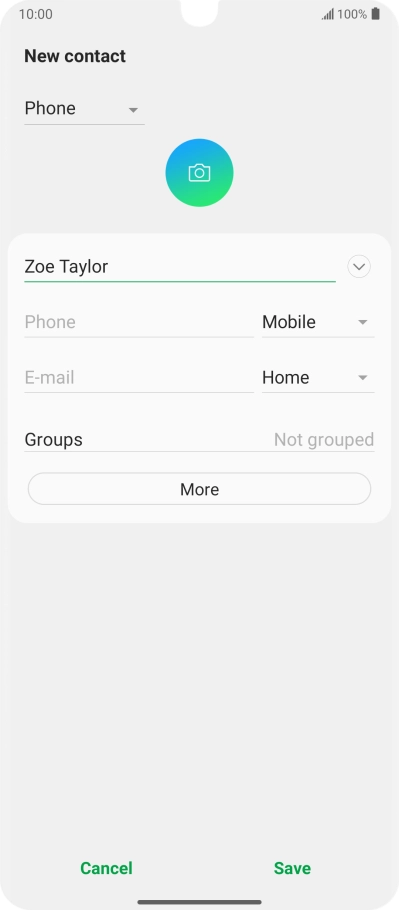 Press Phone and key in the required phone number.