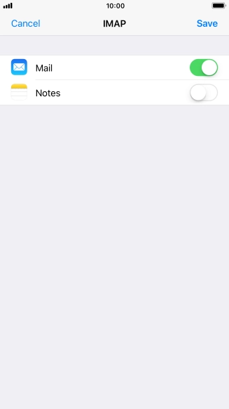 Press Save. Your email account has now been set up. To select more settings for incoming and outgoing server, proceed with the following steps.