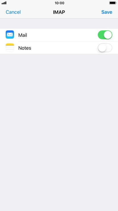 Press Save. Your email account has now been set up. To select more settings for incoming and outgoing server, proceed with the following steps.