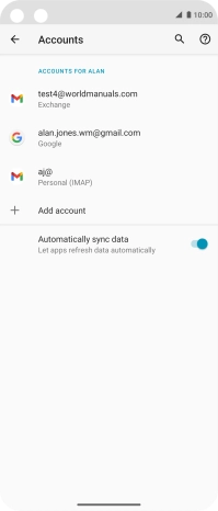 Slide your finger upwards starting from the bottom of the screen to return to the home screen.