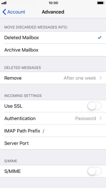 Press Authentication.