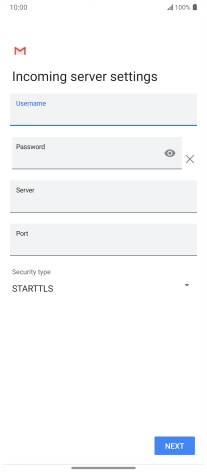 Press the field below 