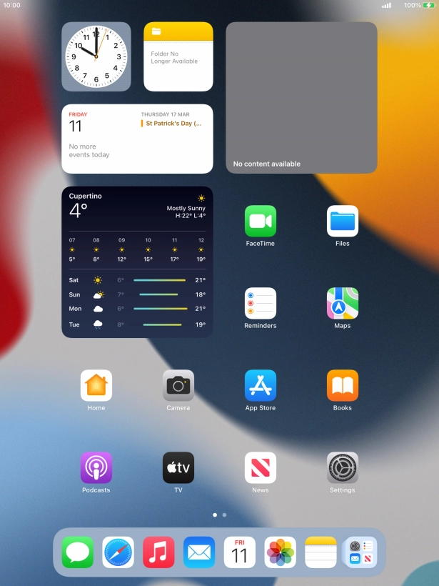 When the battery charging icon is displayed, the battery is charging.