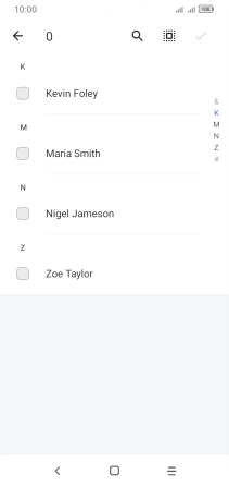 Press the select all icon.