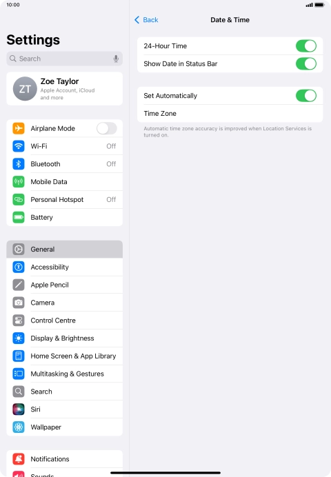 Slide your finger upwards starting from the bottom of the screen to return to the home screen.